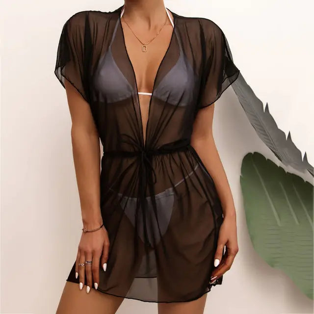 Women’s Sheer Mesh Cover-Up