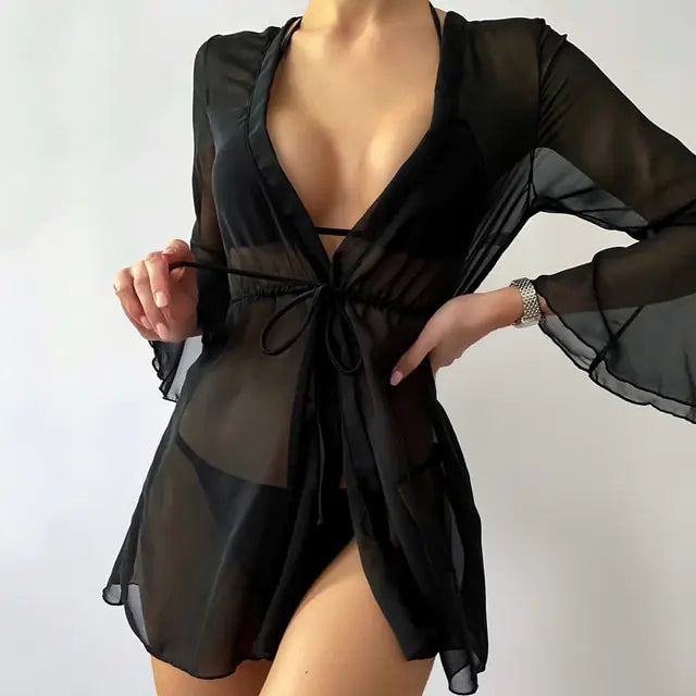 Women’s Sheer Mesh Cover-Up